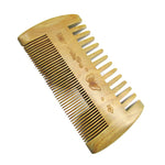 Hand Made Double-sided Natural Sandalwood Beard Comb